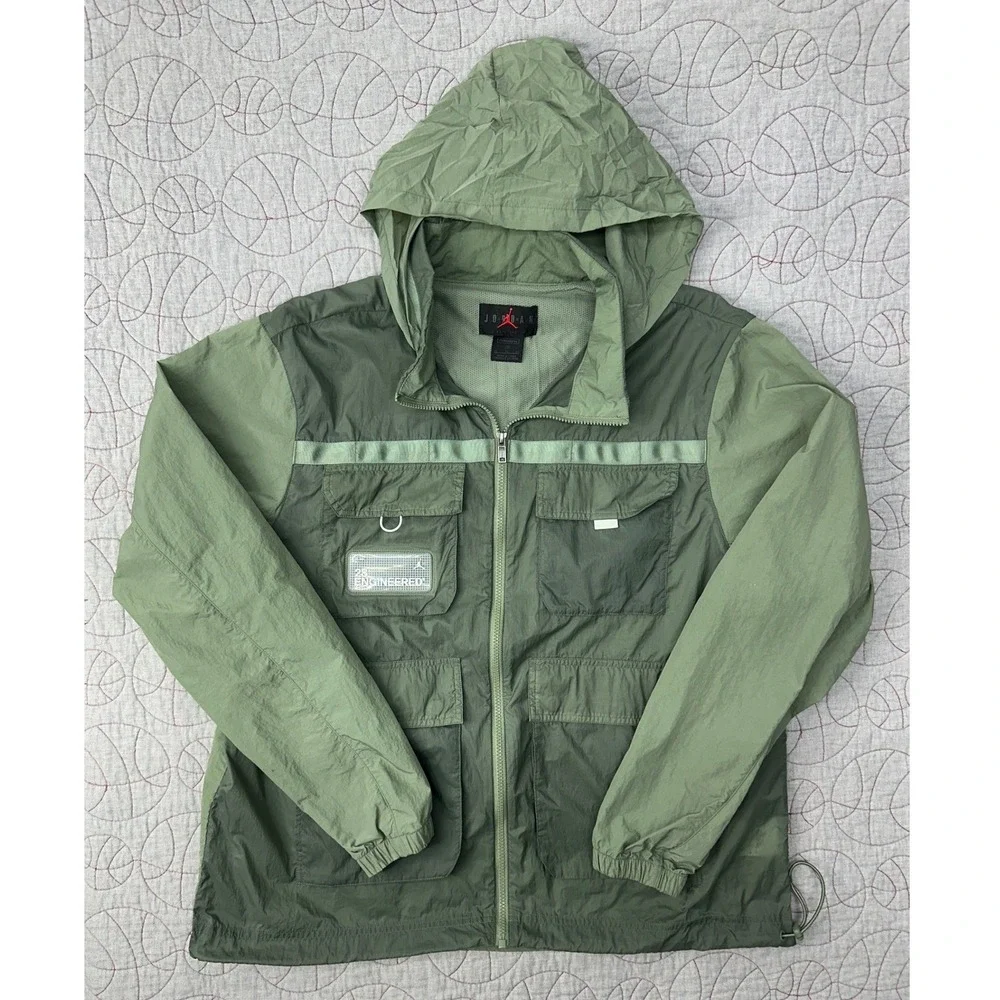 Jordan 23 Engineered Full-Zip Jacket Spiral Sage CK8935-313 / Mens XL